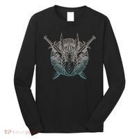 Odin Emblem Norse Mythology Valkyrie Long Sleeve Shirt thumb 0
