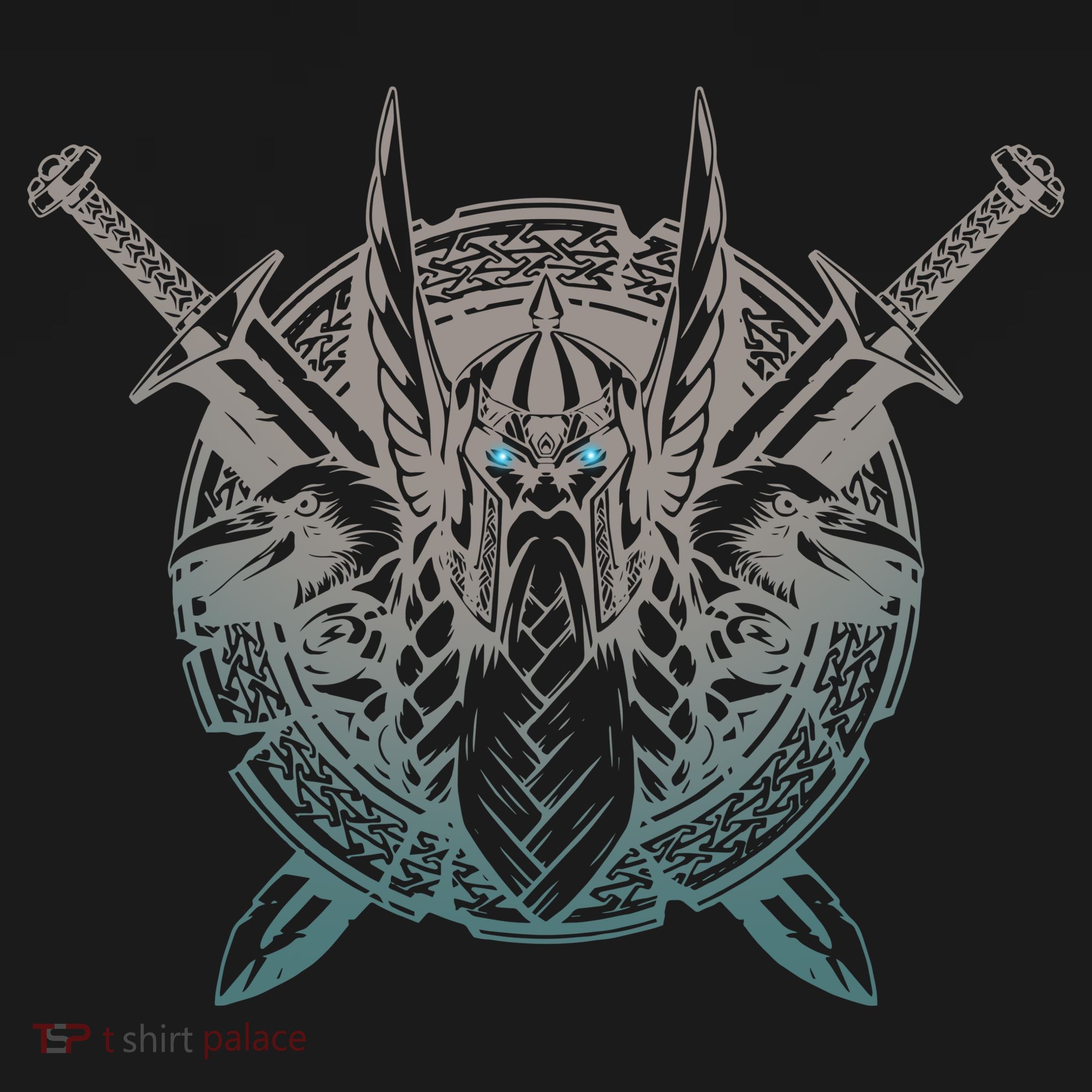 Odin Emblem Norse Mythology Valkyrie Bucket Hat