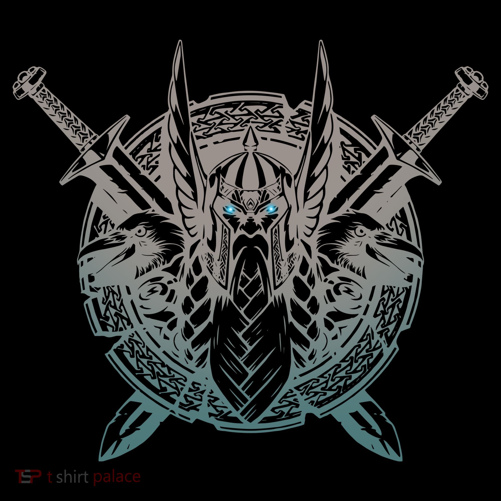 Odin Emblem Norse Mythology Valkyrie Women's Hoodie