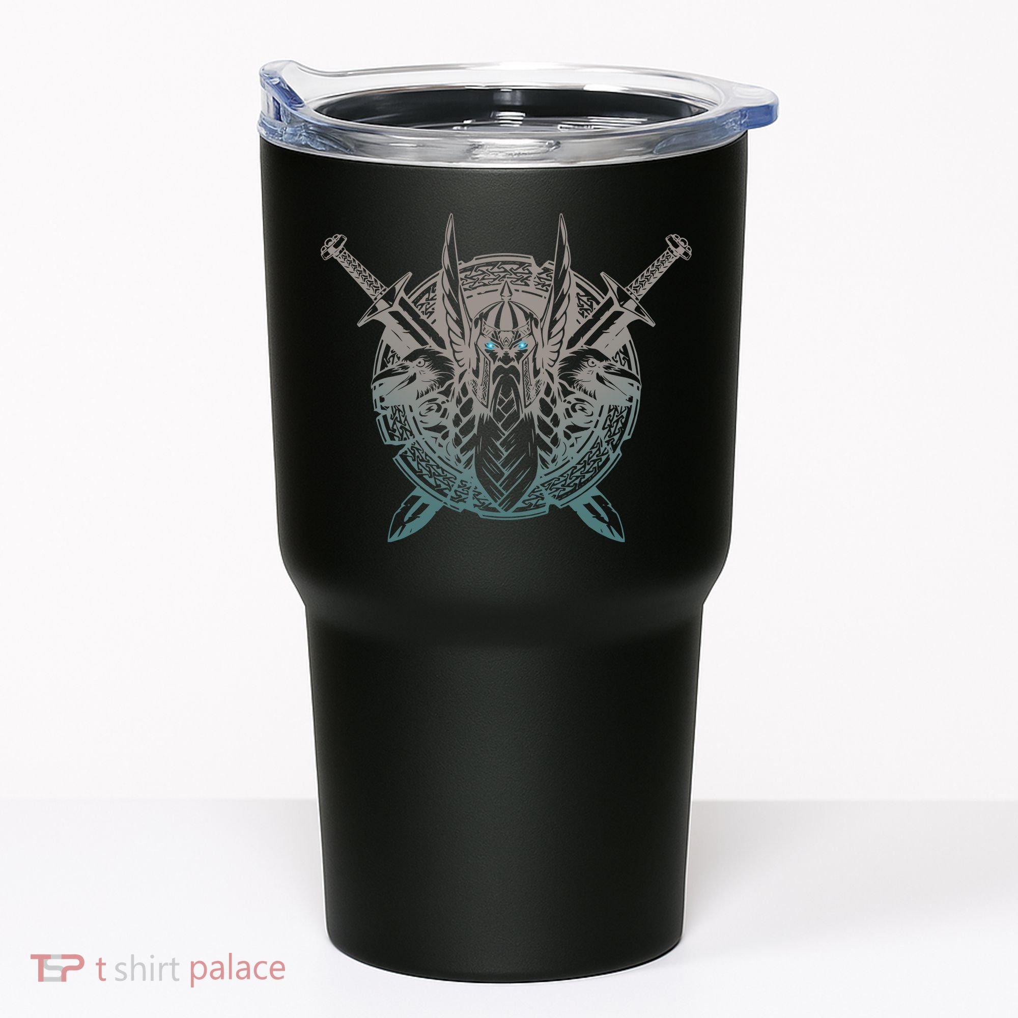Odin Emblem Norse Mythology Valkyrie Tumbler