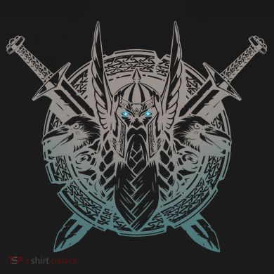 Odin Emblem Norse Mythology Valkyrie Premium T-Shirt