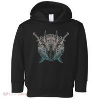 Odin Emblem Norse Mythology Valkyrie Toddler Hoodie thumb 0