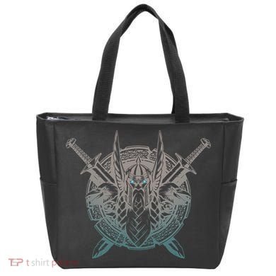 Odin Emblem Norse Mythology Valkyrie Tote Bag