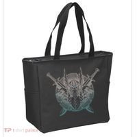 Odin Emblem Norse Mythology Valkyrie Tote Bag thumb 2