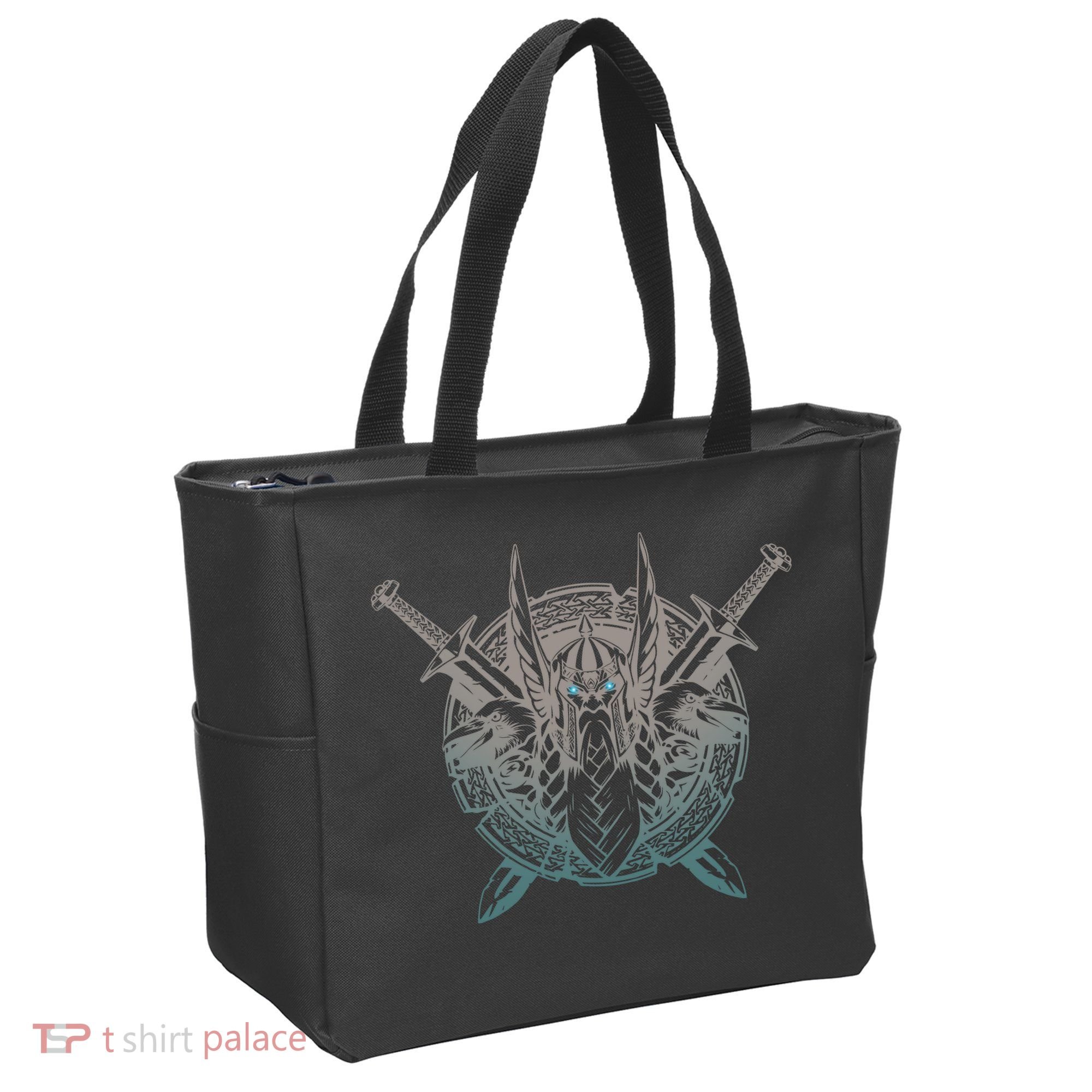 Odin Emblem Norse Mythology Valkyrie Tote Bag