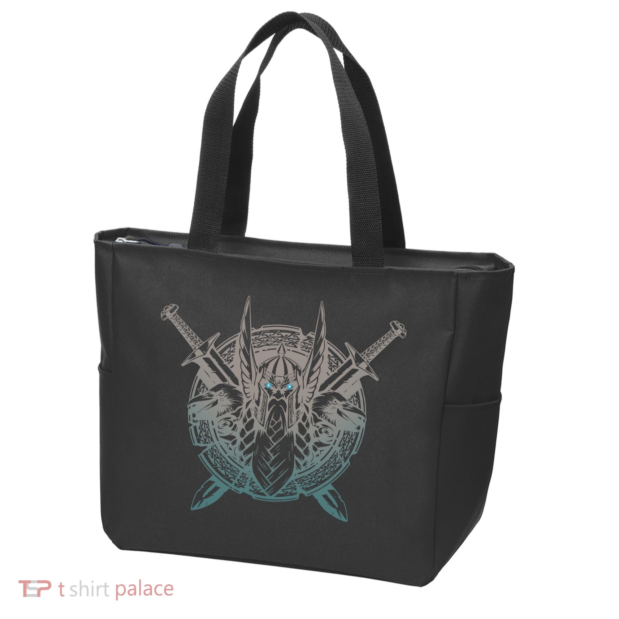 Odin Emblem Norse Mythology Valkyrie Tote Bag
