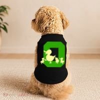 Oregon Duck Letter O Funny Oregon Yellow Duck Doggie Tank thumb 2