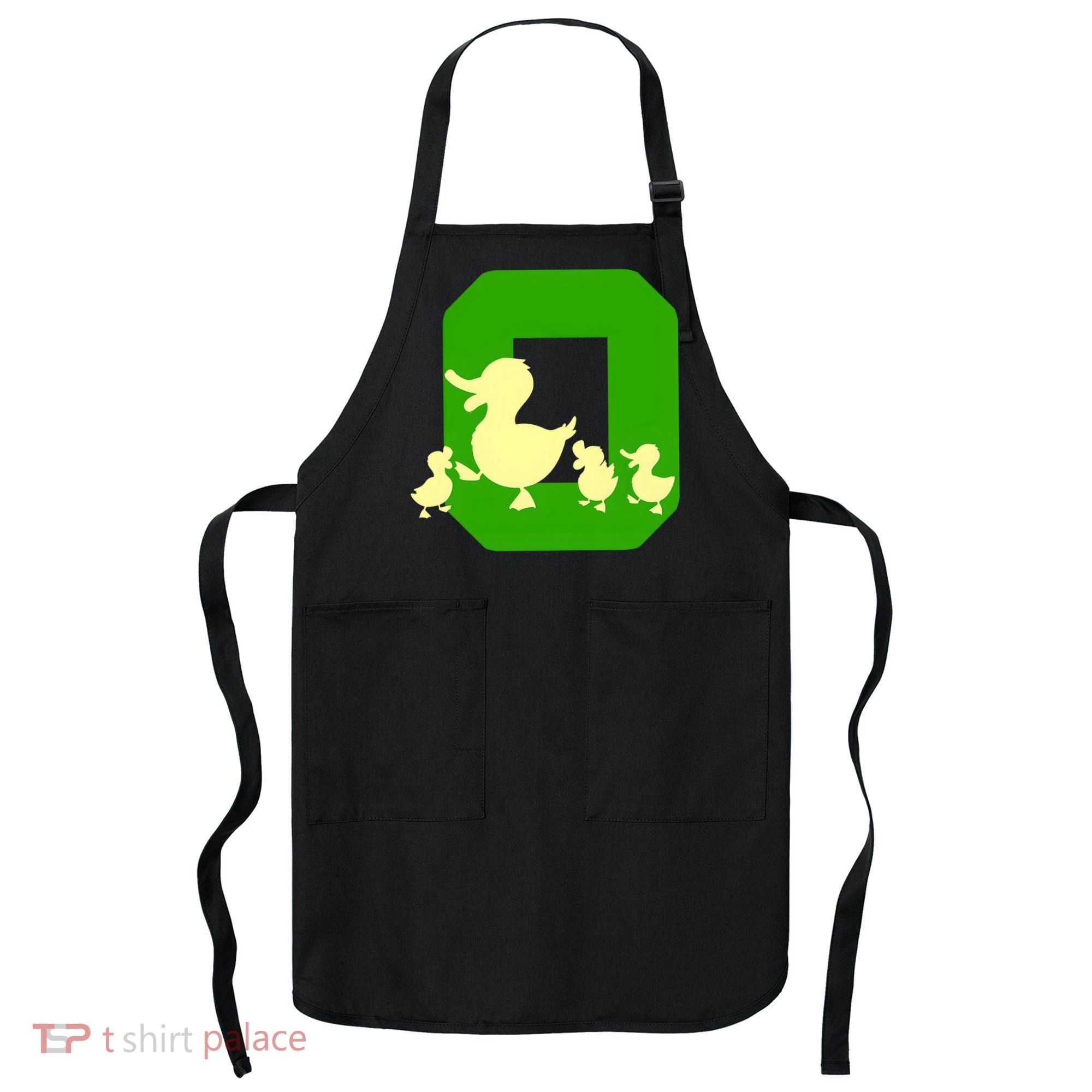 Oregon Duck Letter O Funny Oregon Yellow Duck Apron