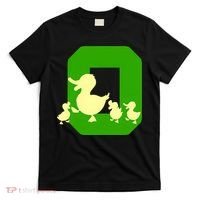 Oregon Duck Letter O Funny Oregon Yellow Duck T-Shirt thumb 0