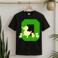 Oregon Duck Letter O Funny Oregon Yellow Duck T-Shirt thumb 2