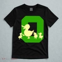 Oregon Duck Letter O Funny Oregon Yellow Duck T-Shirt thumb 5