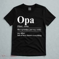 Opa Dictionary Like A Grandpa Just Way Cooler T-Shirt thumb 5
