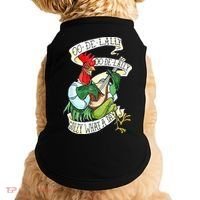 OO DE LALLY GOLLY What A Day Rooster Playing  Doggie Tank thumb 0