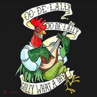 OO DE LALLY GOLLY What A Day Rooster Playing  Hoodie thumb 7