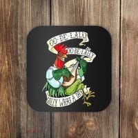 OO DE LALLY GOLLY What A Day Rooster Playing  Coaster thumb 0