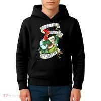 OO DE LALLY GOLLY What A Day Rooster Playing  Kids Hoodie thumb 4