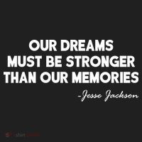 Our Dreams Must Be Stronger Than Our Memories Jesse Jackson Quote Beanie thumb 2