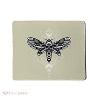 Occult Death Moth Mystic Death Moth And Sacred Geometry Mousepad thumb 0