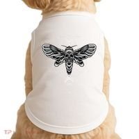 Occult Death Moth Mystic Death Moth And Sacred Geometry Doggie Tank thumb 0