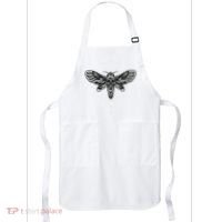 Occult Death Moth Mystic Death Moth And Sacred Geometry Apron thumb 0