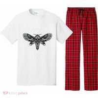 Occult Death Moth Mystic Death Moth And Sacred Geometry Pajama Set thumb 0
