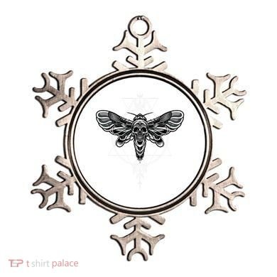 Occult Death Moth Mystic Death Moth And Sacred Geometry Ornament