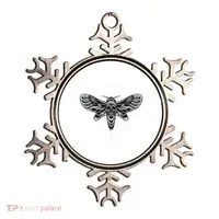 Occult Death Moth Mystic Death Moth And Sacred Geometry Ornament thumb 0