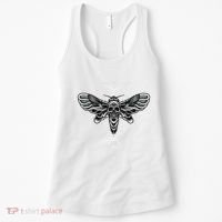 Occult Death Moth Mystic Death Moth And Sacred Geometry Women's Tank Top thumb 0