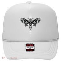 Occult Death Moth Mystic Death Moth And Sacred Geometry Hat thumb 0