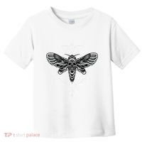 Occult Death Moth Mystic Death Moth And Sacred Geometry Toddler T-Shirt thumb 0