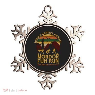 One Does Not Simply Walk Vintage Middle EarthS Annual Mordor Fun Run Ornament