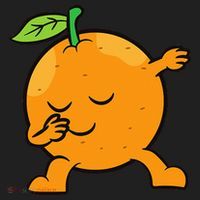 Orange Dabbing Orange Fruit Love Oranges Women's Sweatshirt thumb 2