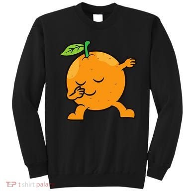 Orange Dabbing Orange Fruit Love Oranges Sweatshirt
