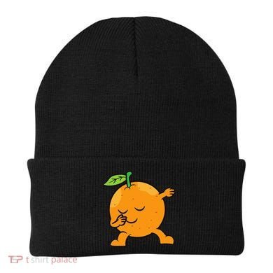 Orange Dabbing Orange Fruit Love Oranges Beanie