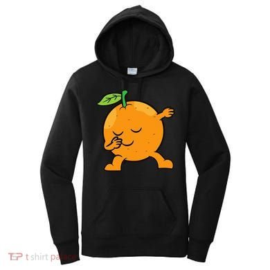 Orange Dabbing Orange Fruit Love Oranges Women's Hoodie