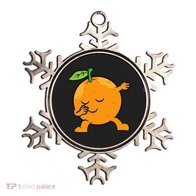Orange Dabbing Orange Fruit Love Oranges Ornament