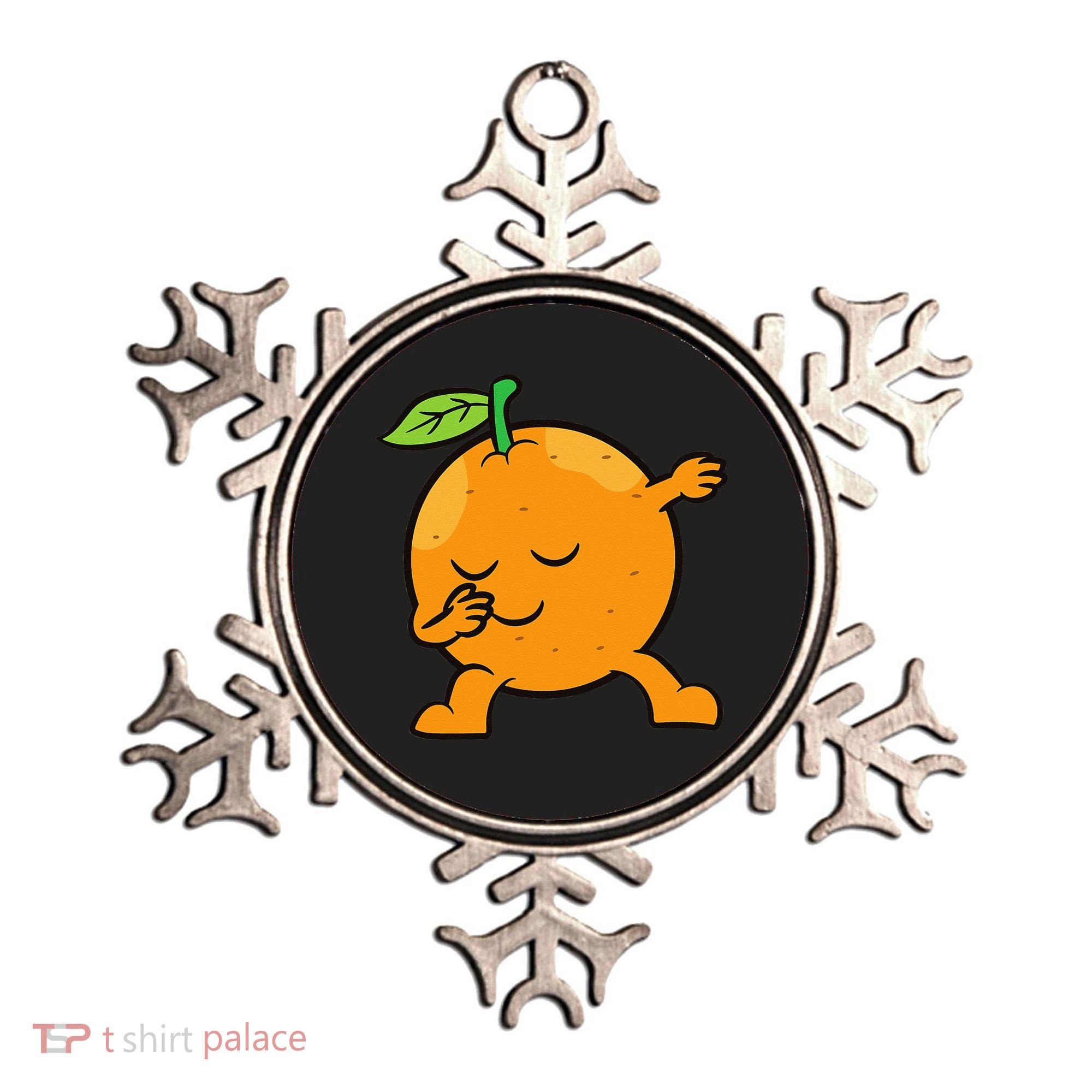 Orange Dabbing Orange Fruit Love Oranges Ornament