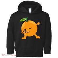 Orange Dabbing Orange Fruit Love Oranges Toddler Hoodie thumb 0