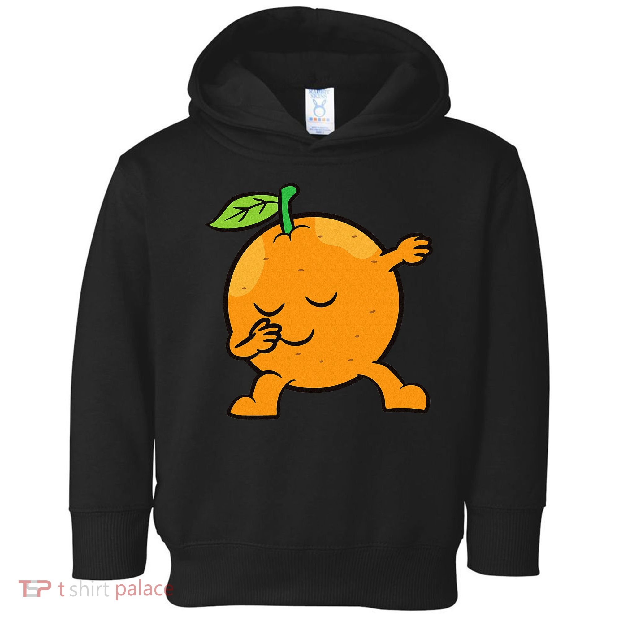 Orange Dabbing Orange Fruit Love Oranges Toddler Hoodie
