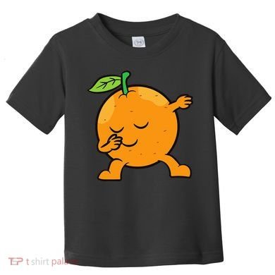 Orange Dabbing Orange Fruit Love Oranges Toddler T-Shirt