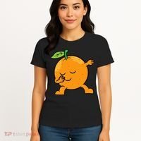 Orange Dabbing Orange Fruit Love Oranges Women's T-Shirt thumb 4