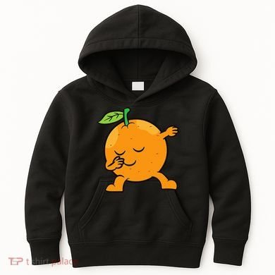Orange Dabbing Orange Fruit Love Oranges Kids Hoodie