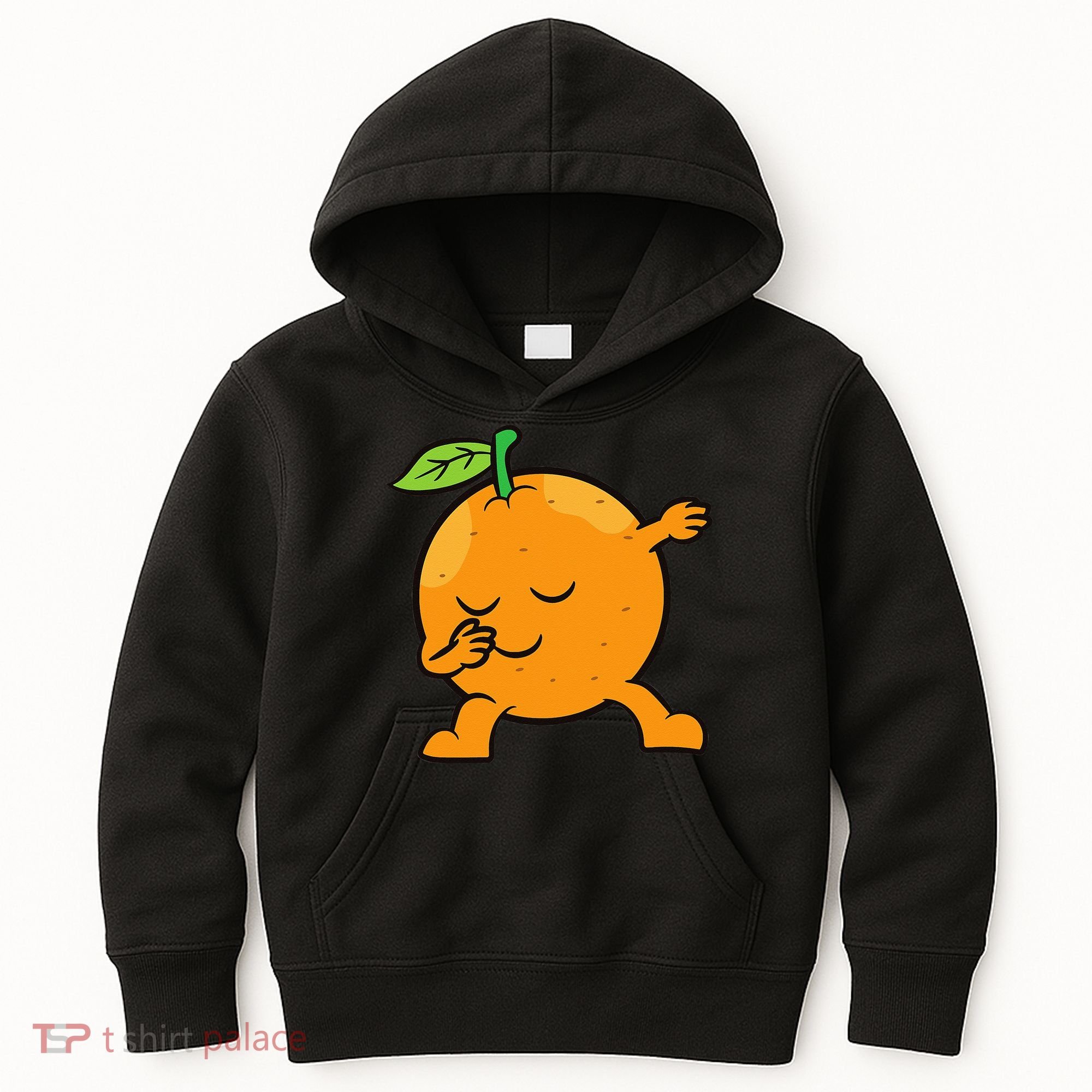 Orange Dabbing Orange Fruit Love Oranges Kids Hoodie