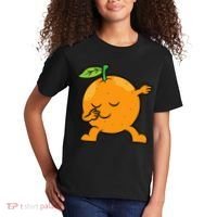 Orange Dabbing Orange Fruit Love Oranges Kids T-Shirt thumb 2