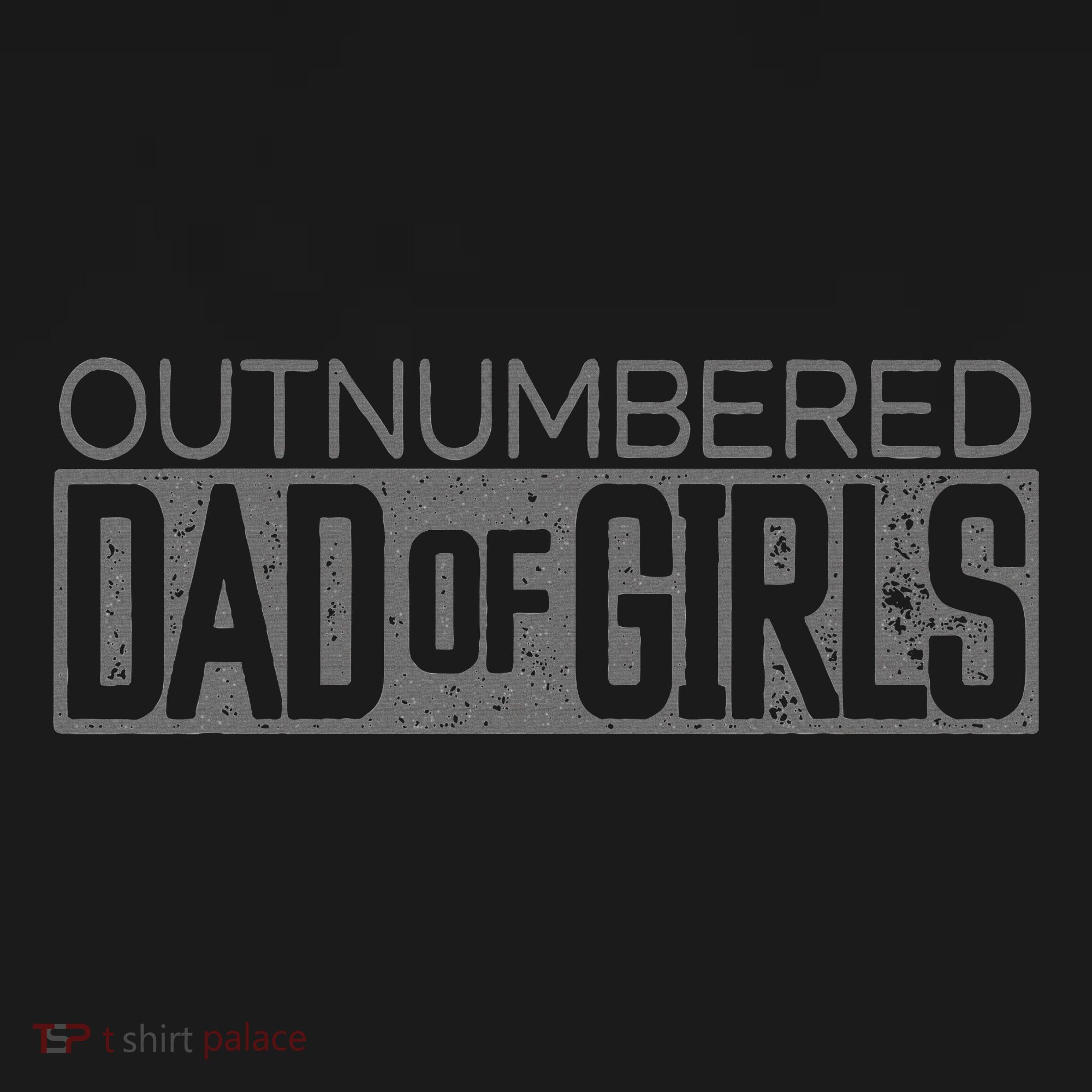 Outnumbered Dad Long Sleeve Shirt