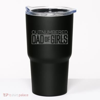Outnumbered Dad Tumbler
