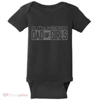 Outnumbered Dad Baby Bodysuit thumb 0