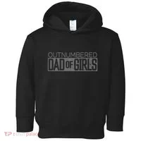 Outnumbered Dad Toddler Hoodie thumb 0