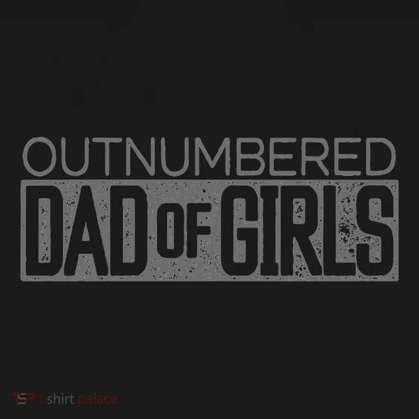 Outnumbered Dad Toddler Hoodie