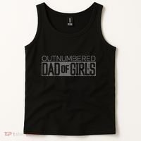Outnumbered Dad Tank Top thumb 2